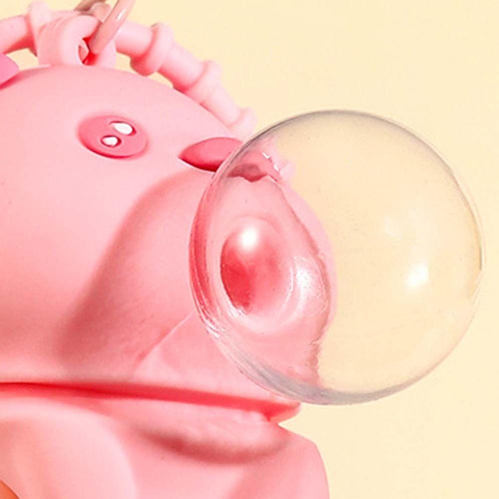 Brown Pink Capybara Squeeze Keychain Cartoon Capybara Pendant Capybara Pinch Keyring  Kids Friends