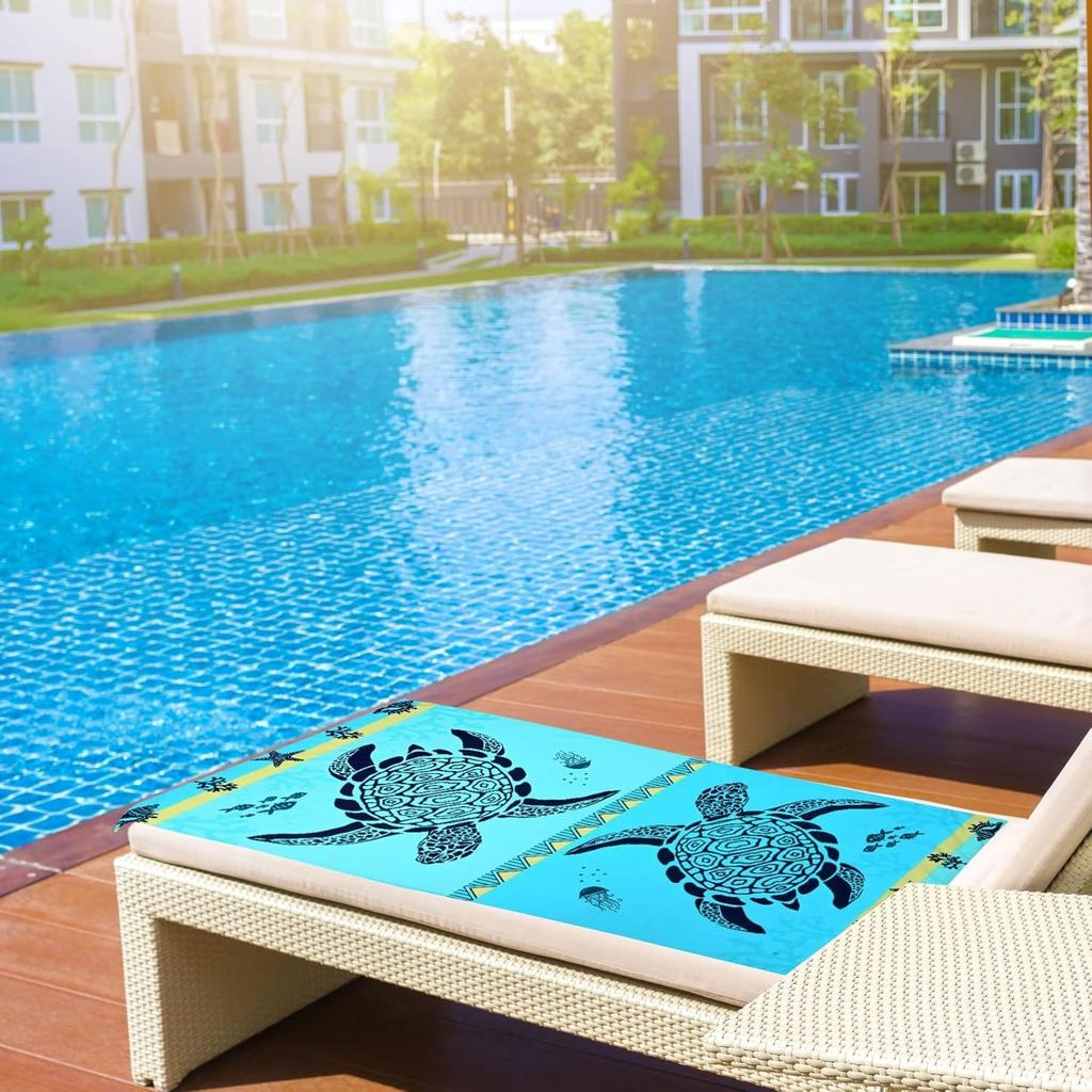 1PC Oversized Sea turtle Beach Towel for friends Gifts Towel Quick-Dry Towel For Bath Yoga Tourism Beach GYM Camping Swimming