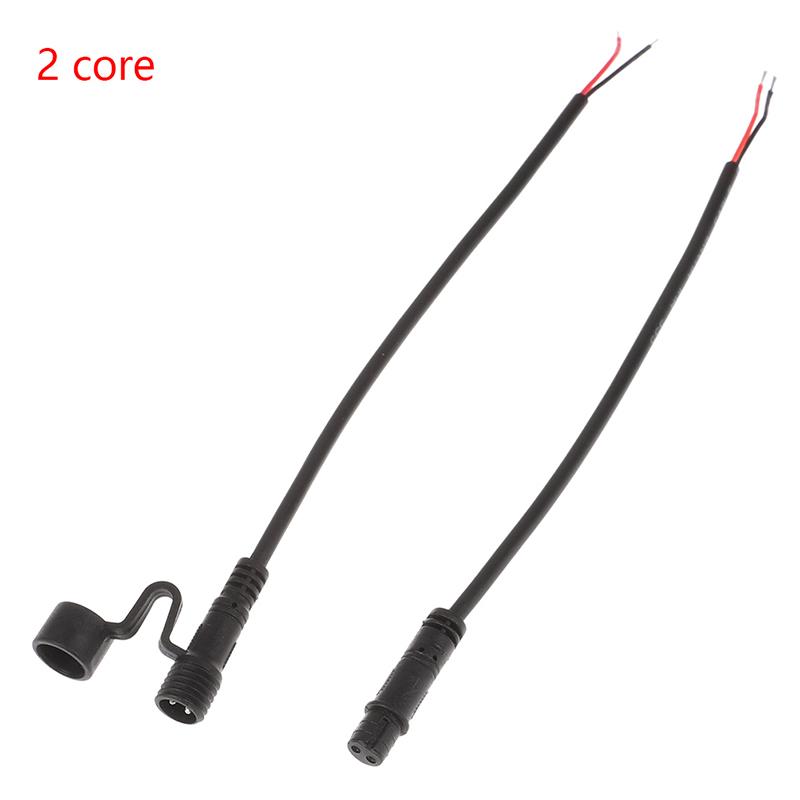 

2/3/4/5/6/7/8 Pin Industrial Male And Female Socket Plug Circular Power Connector Waterproof Plug Outlet With Dust Cover Black