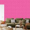 Wallpaper Geometric pattern purple and powder pink 50x1000