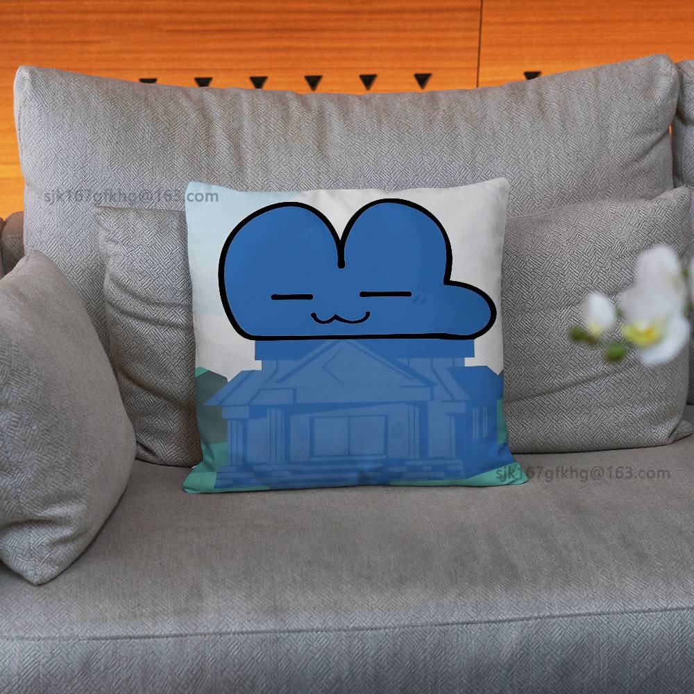 Funny Bfb X and Four pillowcase casual style decoration, suitable for home decoration (excluding pillow core)