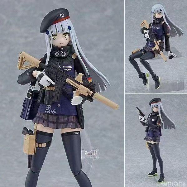 [USED] Girls' Frontline HK416 Movable Figure, Approximately 15cm Tall, Overseas Figure