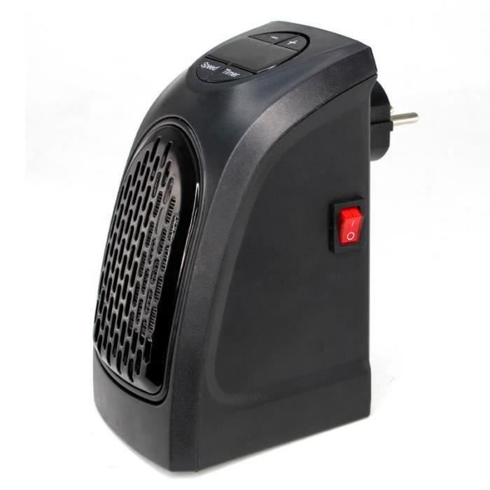 Radiateur électrique d'appoint - 400W - Écran LCD avec thermostat réglable