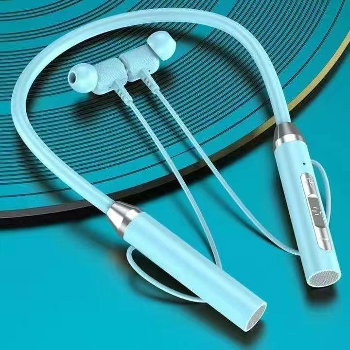 New Bluetooth In-Ear Neckband Sports Earbuds, Ultra-Long Standby, Universal for Mobile Phones