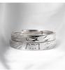 Kitten Has You 999 Silver Couple Rings: Niche Design Valentine's Day Pure Silver Rings