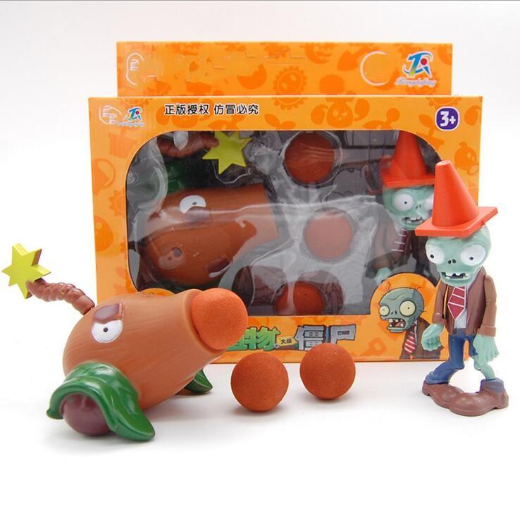 Plants vs. Zombies Toys Full Set Vinyl Catapult Boys Battle Children Toys