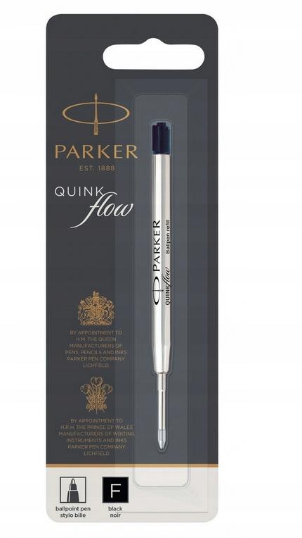 WKŁAD PARKER QINKFLW CZARNY F BLISTER A"12