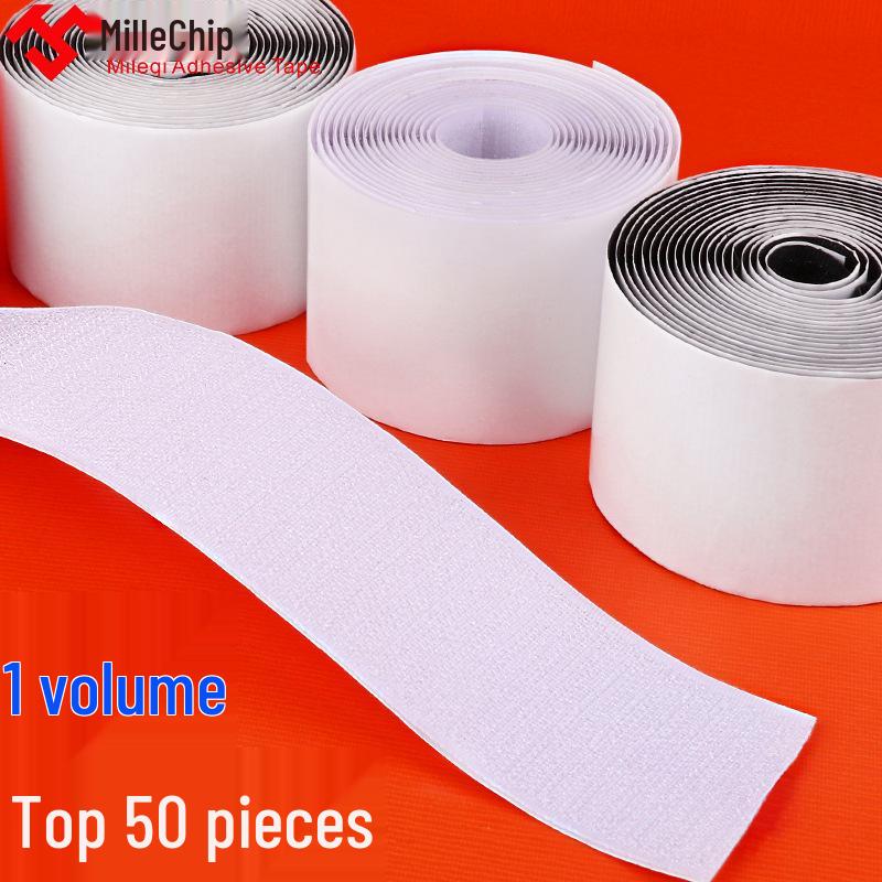 High-Temperature Resistant Eco-Friendly Double-Sided Velcro Hook & Loop Adhesive Sticker for Screens and Curtains
