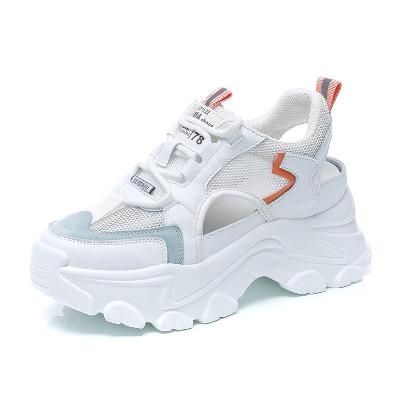 Women's breathable women's shoes summer new versatile hollow single shoes casual mesh sports sandals