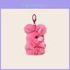 Porte-clés en Fausse Fourrure de Lapin à Texture Peluche Douce Pour Filles et Adolescentes