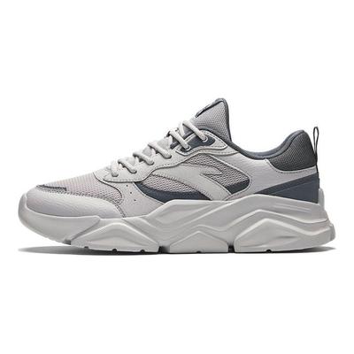 Chaussures Décontractées Basses Antidérapantes Résistantes à l'Usure Chaussures de Sport Homme Grises 912338821-5