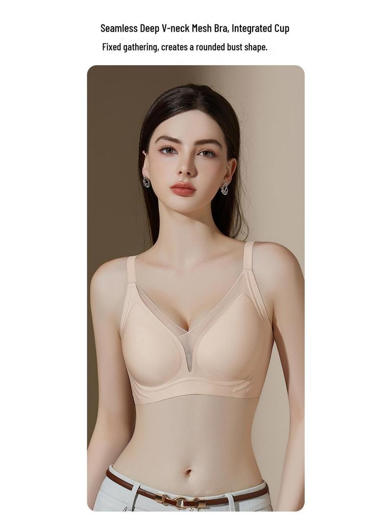 High-Quality Seamless Liquid Foundation Bra for Women's Bust Support