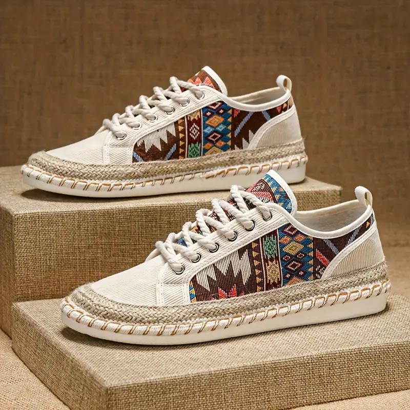 Damen Canvas Schuhe Lässige bestickte Stoffschuhe für Frauen