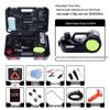 WOKEZ 12V Hydraulic Electric Jack with Inflatable Pump for Small Cars & Off-Road Rescue