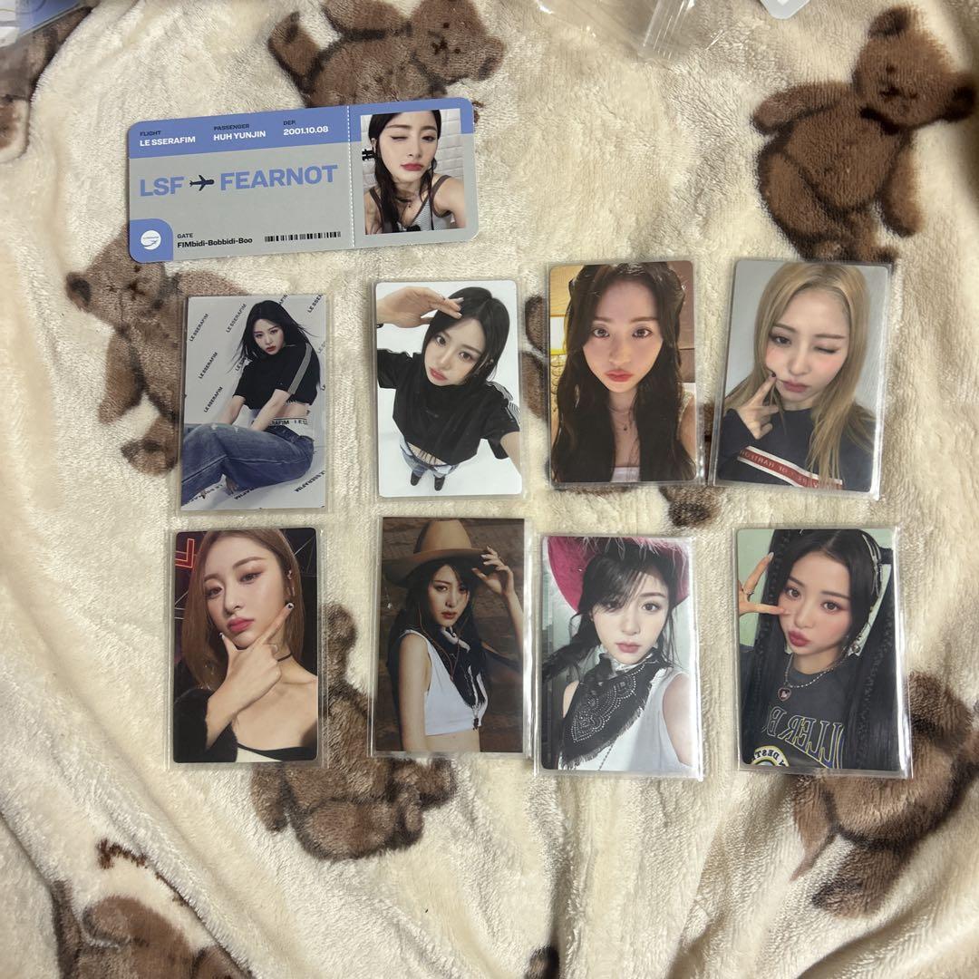 

[USED] LE SSERAFIM Yunjin trading cassette