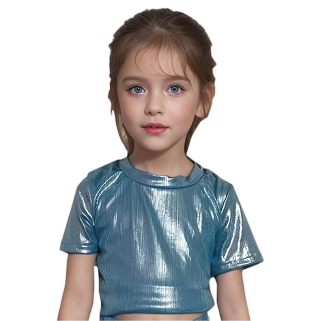 Hip Hop Tanz T-Shirt für Kinder - Lockeres Oberteil mit kurzen Ärmeln
