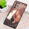 Fox Art Phone Case for Samsung Galaxy note 10 pro S26 Ultra S23 S24 FE S25 S21 S22 PLUS shockproof Cove