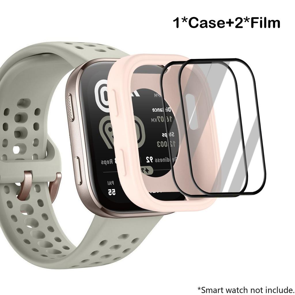 PC Case+Composite film For Amazfit Bip 6 HD Clear Protective Films Screen Protector Cover for Amazfit Bip6 Shell Accessories