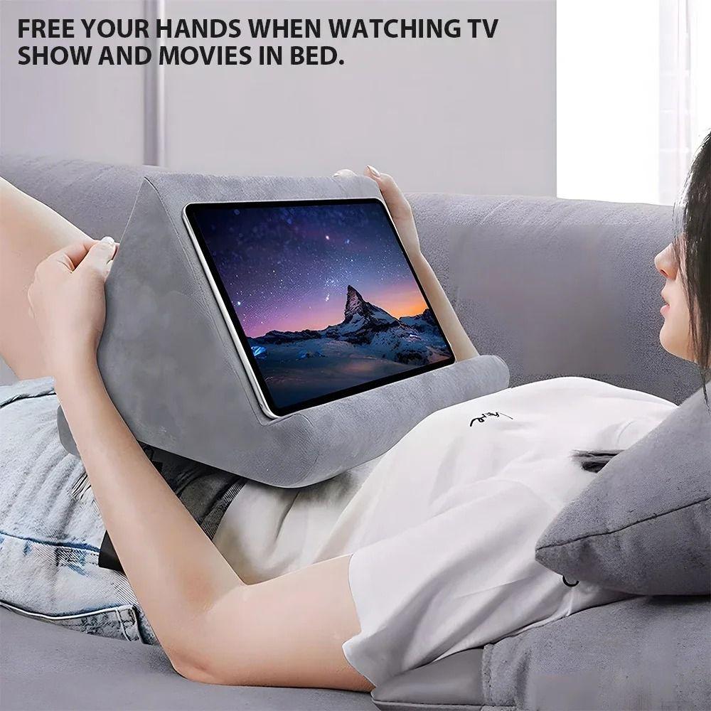 Mehrwinkel Lese Kissen Ständer Weiches Schwammkissen Tablet Halter Bett Ruhekissen
