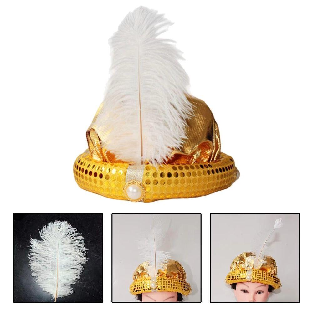 Performance Props Sultan Turban Hats Headpiece Arab Headwear Indian Cap  Men and Women