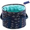 Tragbares Reise-Fußbadbecken Fuß-Spa Füße einweichen Pediküre-Becken Outdoor Campingblau