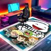 Custom Name Personalized Ghostbusters Print Carpet, Versatile Home Decor Rug, for Playroom, Apartment, Balcony, Entryway, Hallway Gift