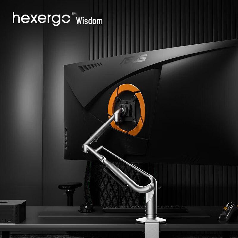 Huixiang K100 Gas Spring Single Monitor Desk Mount