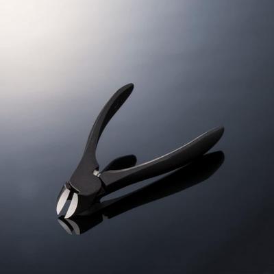 Suwada Nail Clipper Black S Stainless Steel Ergonomic Design Precision Nail Nipper