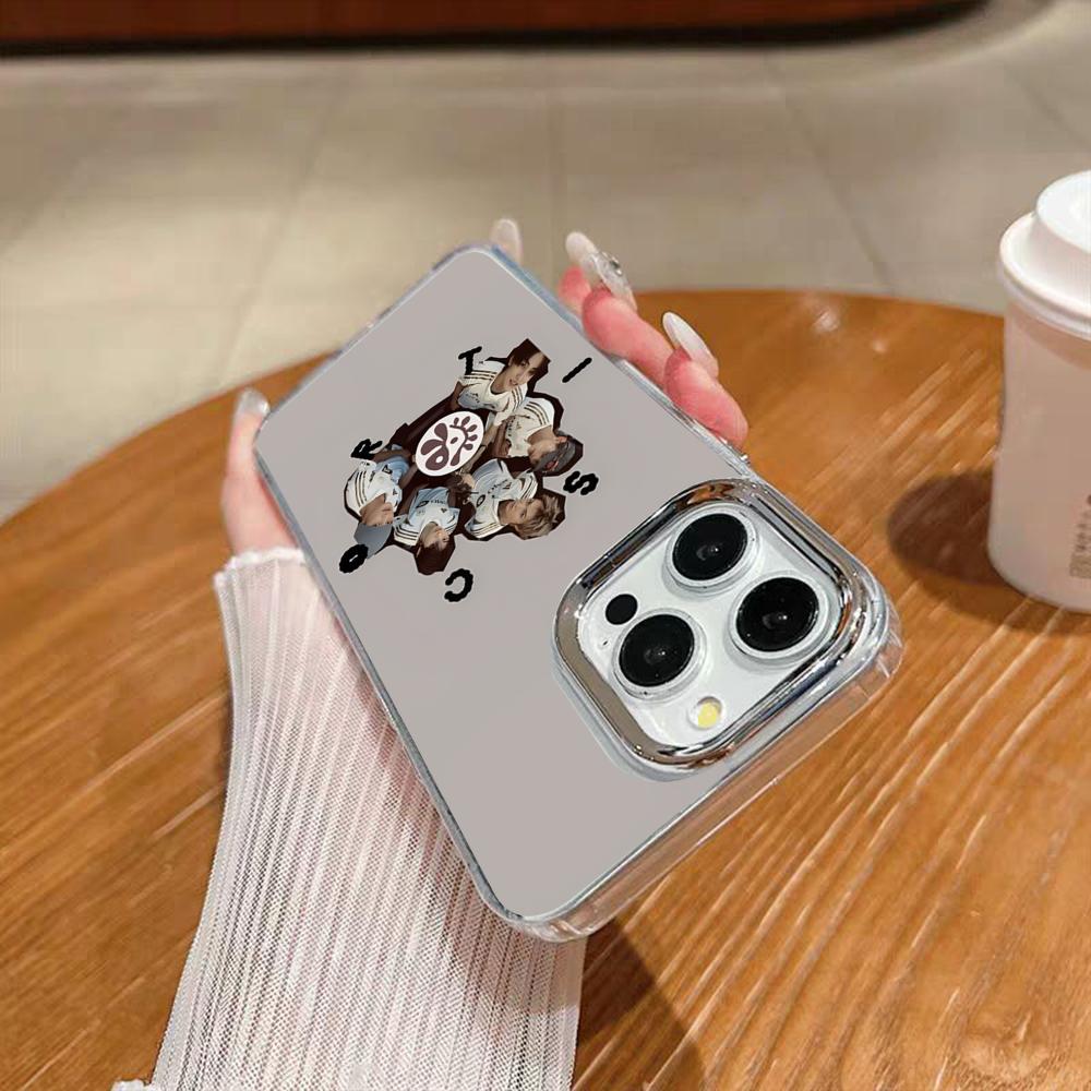 Kpop Musik C-CORTIS Handyhülle Für Iphone 17 16 15 14 13 12 11 Pro Max Xr Air Plus Silikonhülle Silber Harte Schale Abdeckung