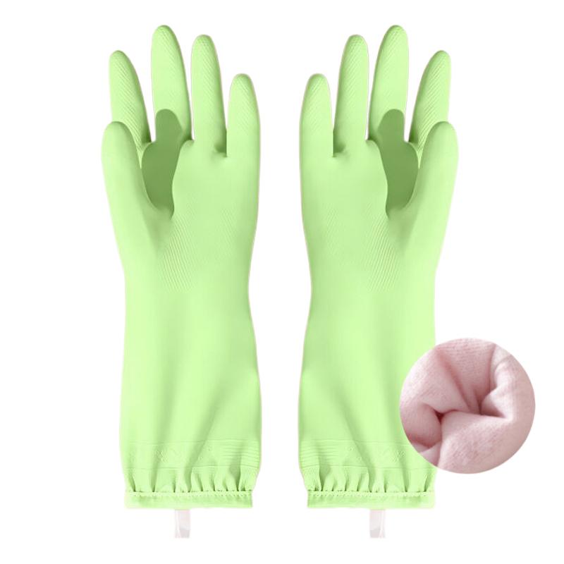 Haushaltshandschuhe zum Geschirrspülen, Gummihandschuhe, Wasserdichte Handschuhe, Reinigungswerkzeuge, Latexhandschuhe für Wäsche und Küche
