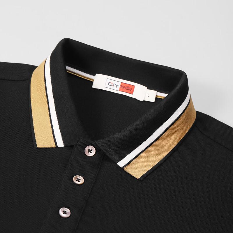 Goldlion GY2026 Men's Comfortable Summer Short-Sleeve Polo Shirt
