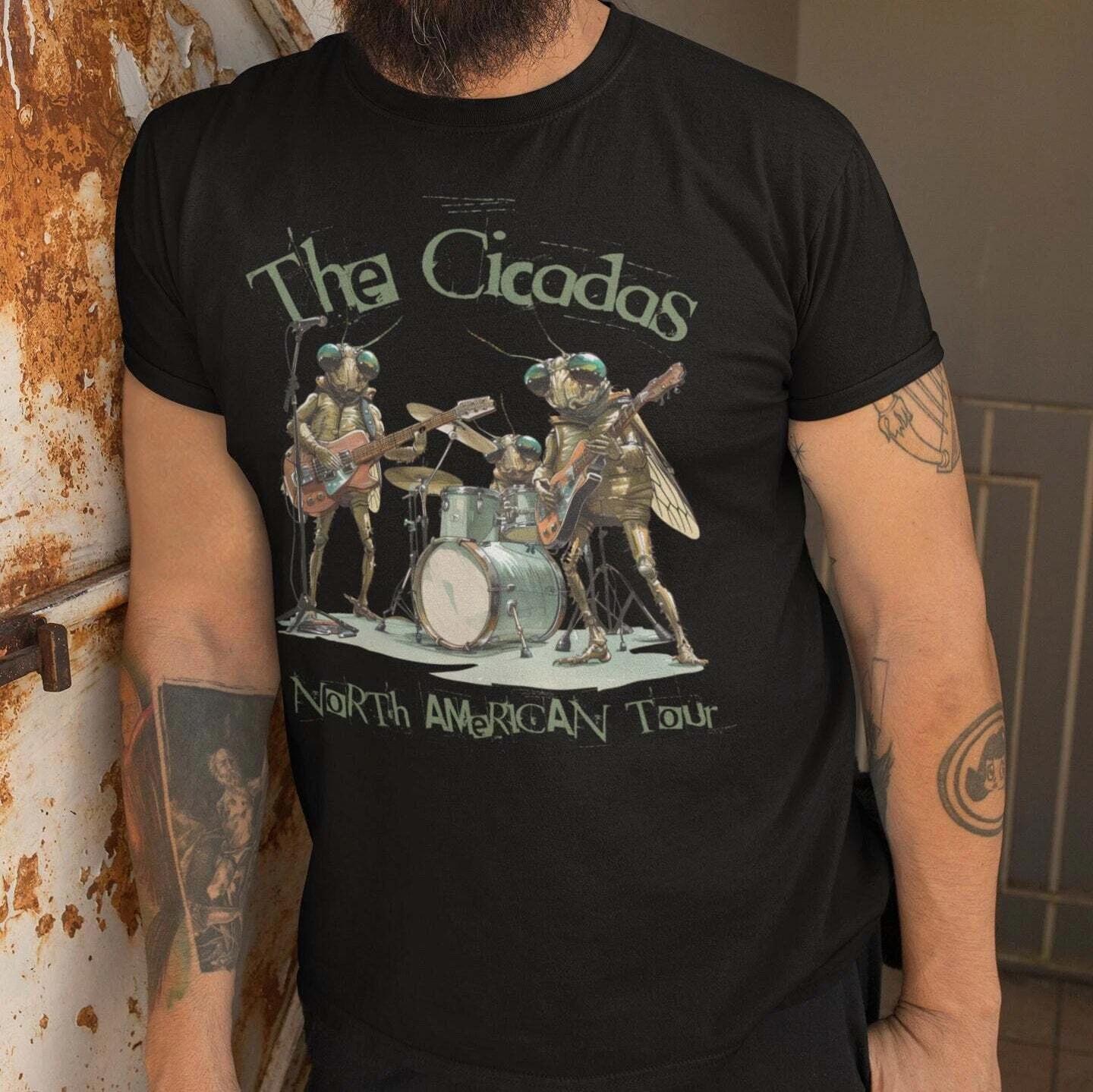 The Cicadas North American Tour Shirt XL