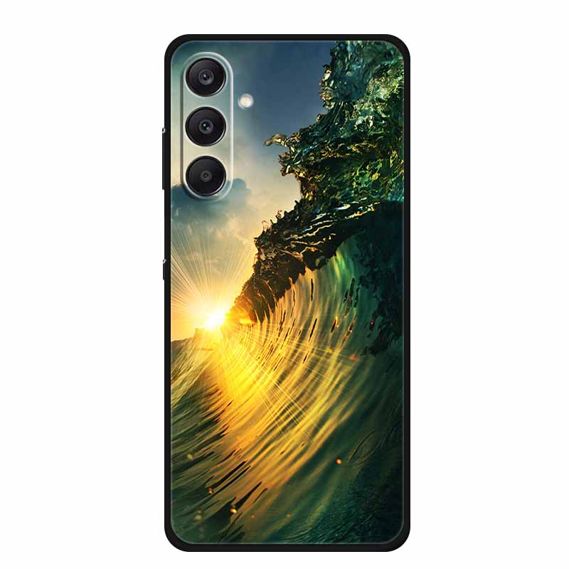 For Samsung Galaxy A36 5G Case Soft Silicone Cover Black Bumper TPU Phone Cases For Samsung A36 Case A 36 5G Funda Back Cover