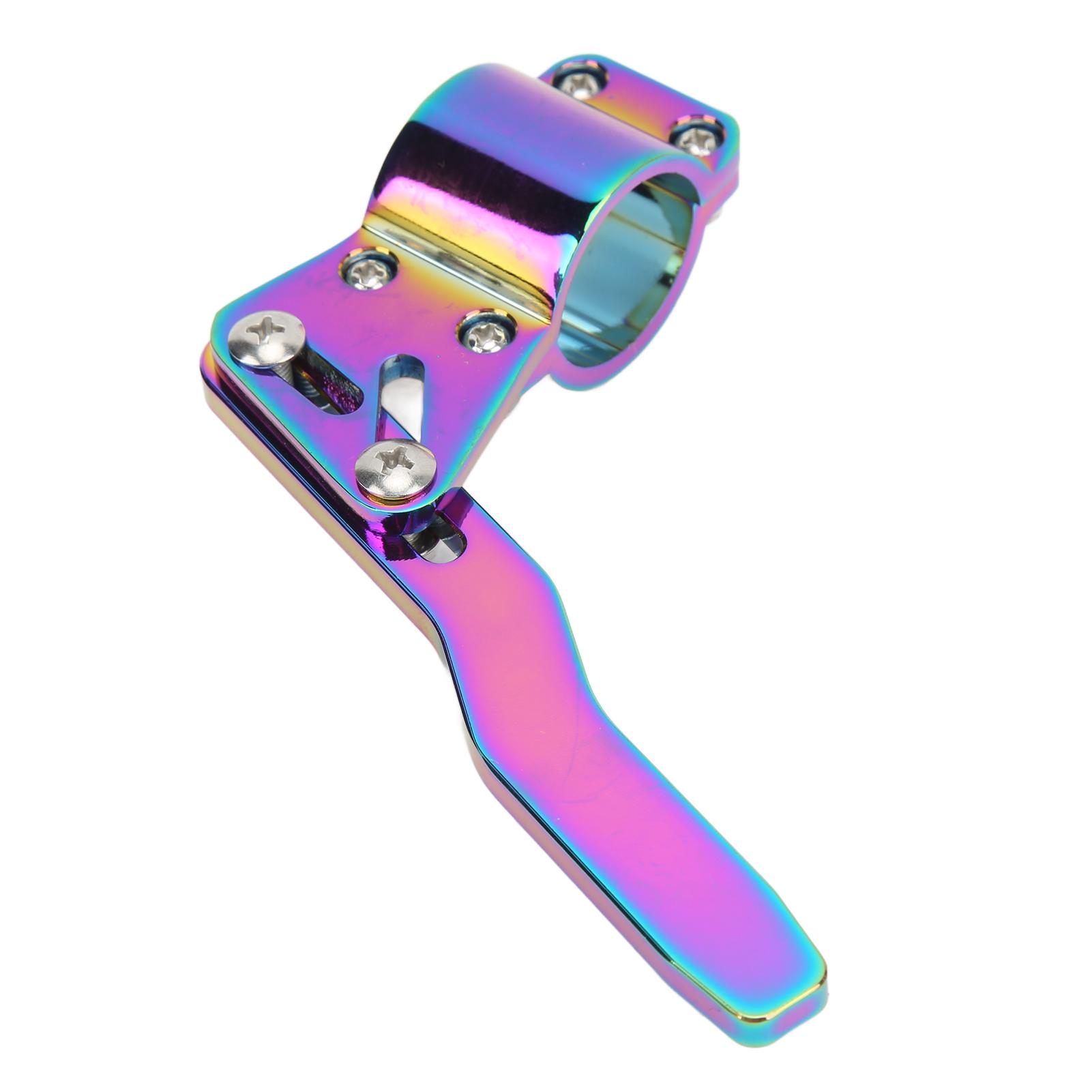 Turn Signal Lever Position Up Kit Aluminium Alloy Steering Wheel Turn Rod Extender Universal Car ModificationColorful