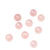 Rose Quartz Round Beads - Natural Pink Crystal Grapefruit for DIY Jewelry Making