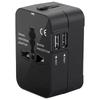 International Travel Adapter Travel Charging with 2 USB Port Wall Power Strips for Travel Socket Plug for Phone Tablet