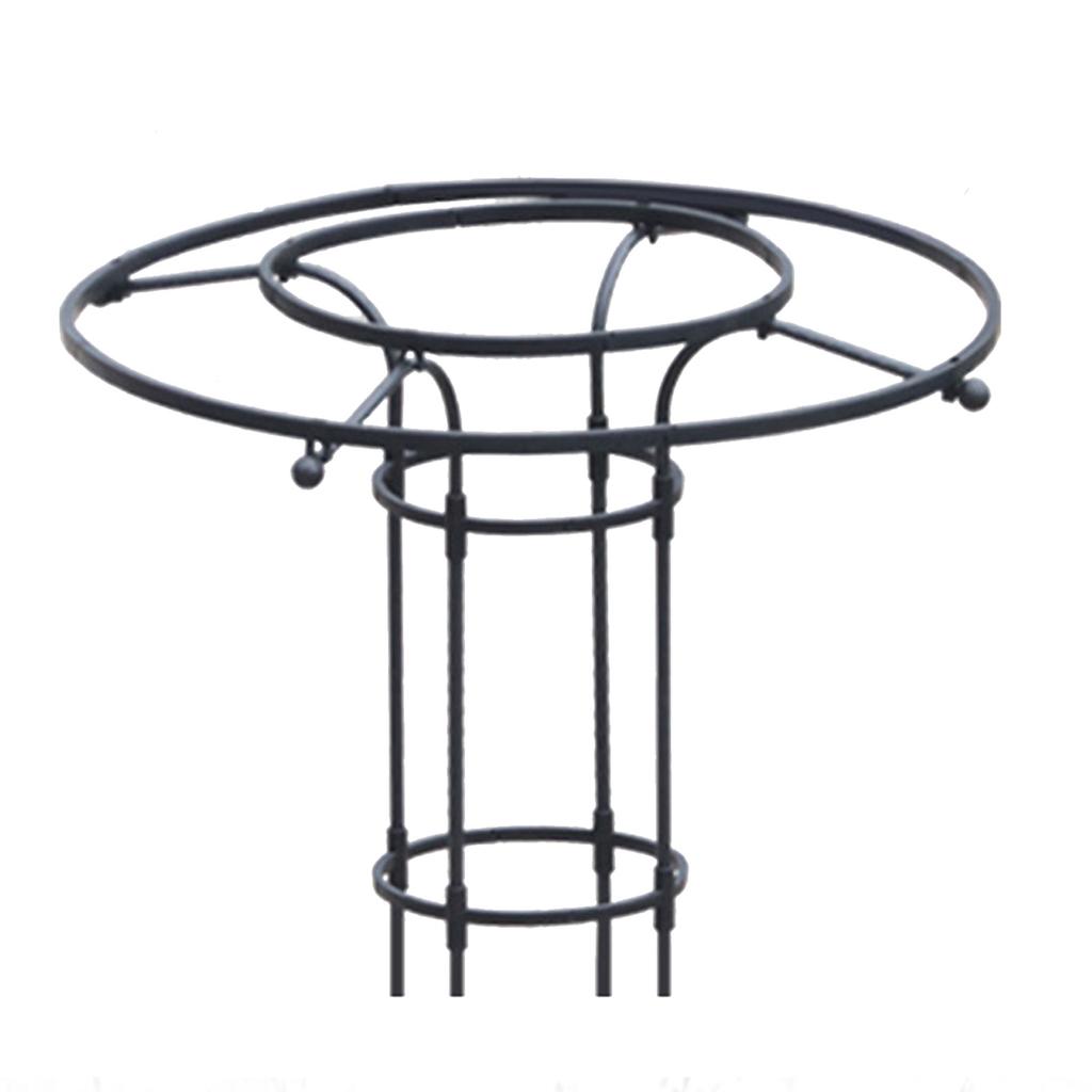 Zahradní mříž pro popínavé rostliny Mříž s houbovým vrcholem pro pokojové rostliny Popínavé rostliny Růže Plamének Zelenina