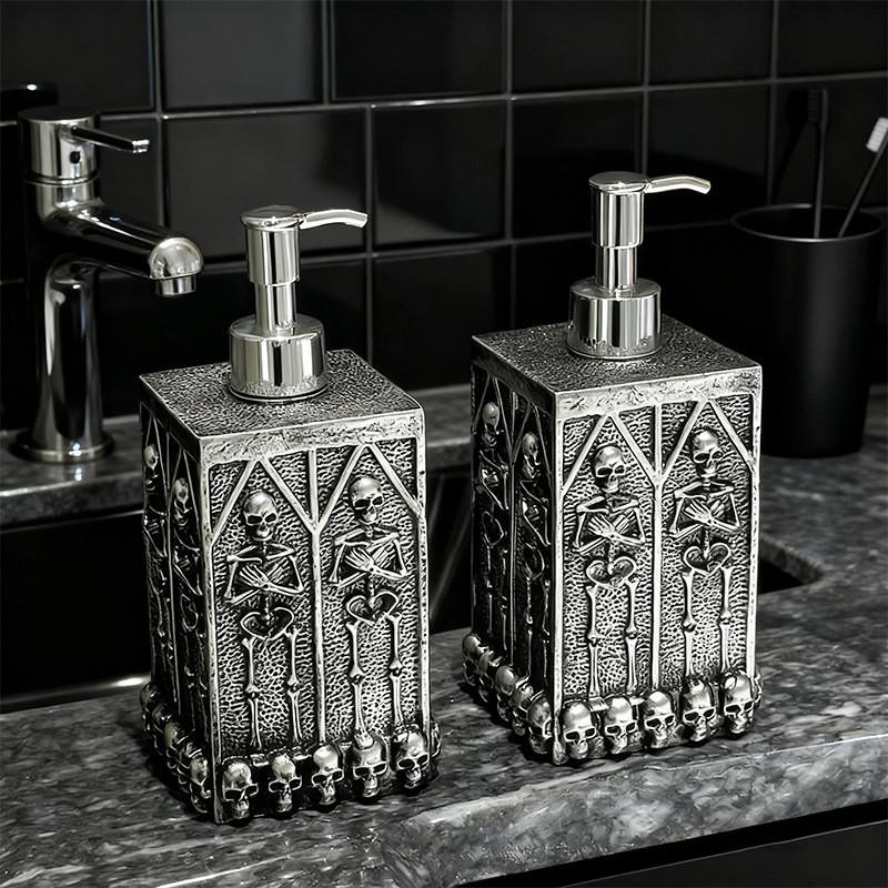 Skeleton Hand Sanitizer Dispenser Bottle With Pump For Home Bathroom Decor