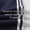 Donkerblauwe fluwelen gevoerde schoolbroek voor kinderen voor Herfst/Winter