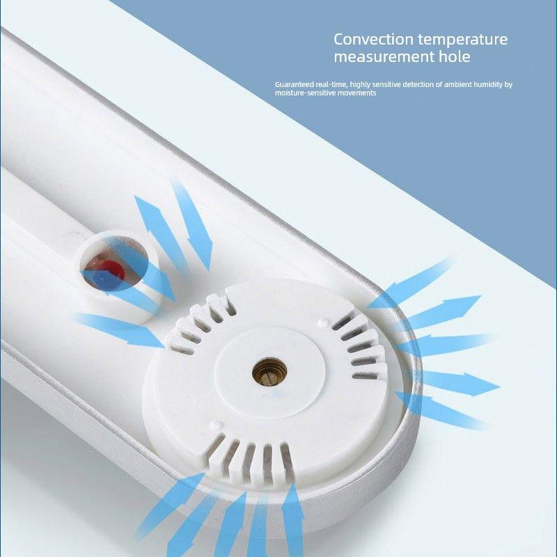 Wall-Mounted Thermometer for Measuring Room Temperature, Specially Designed for Greenhouses, Breeding, and Baby Room Temperature and Humidity