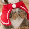 Raccoon Clock Cloak Plush Toy Cute Realistic Animal Plush Doll Kids