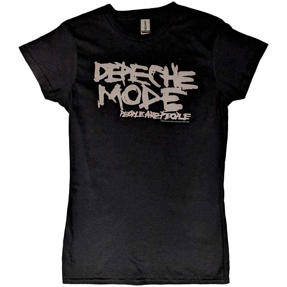 Depeche Mode People are People T-Shirt Black XXL S