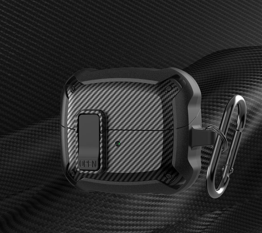 For Samsung Galaxy Buds 3 Pro/Buds 3/ buzz 3 Pro Case TPU+PC Material Shockproof Funda Sleeve With Hook Headphone Case