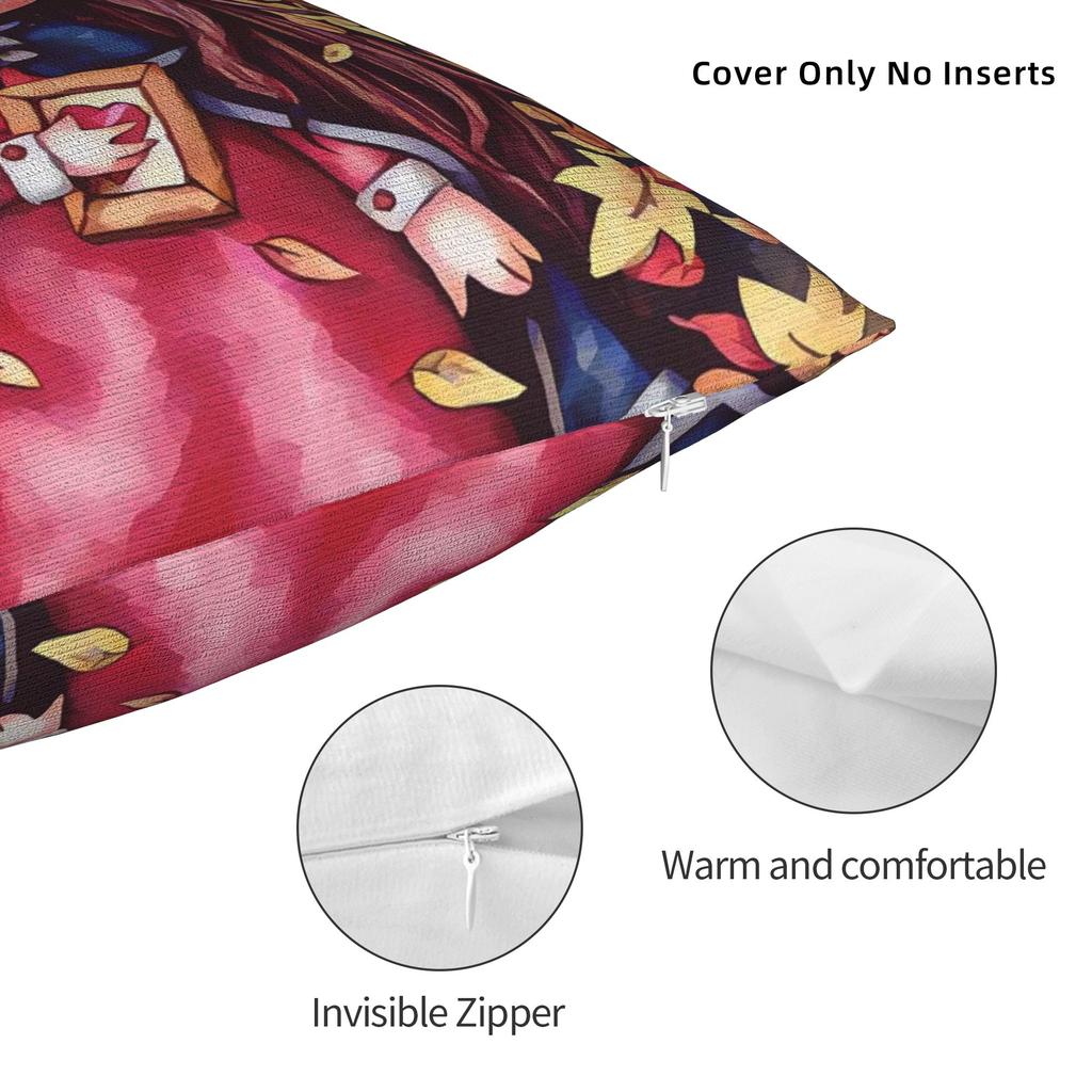 S-Santoro Gorjuss-MT Dream Girl Kissenbezug Vintage Kissenbezug für Wohnzimmer Sofa Grafische Kissenbezüge Geschenkidee