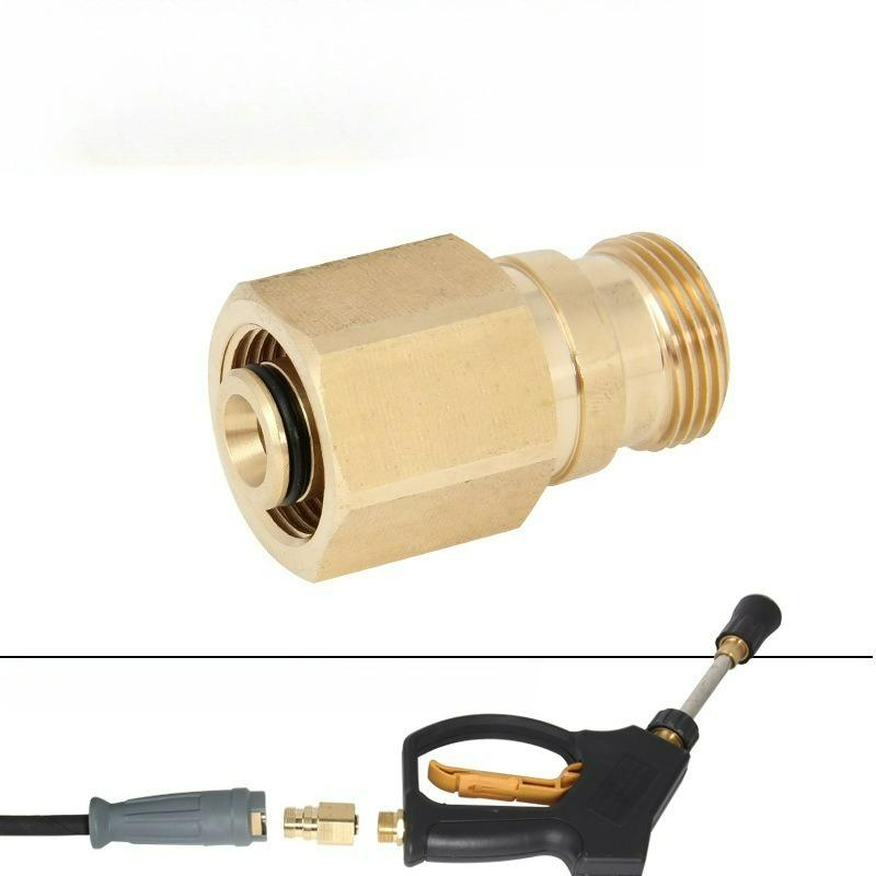 TRD For High Pressure Water Gun Adapter M22-14 Brass Connector Compatible With Karcher HD Series Pressure Washers