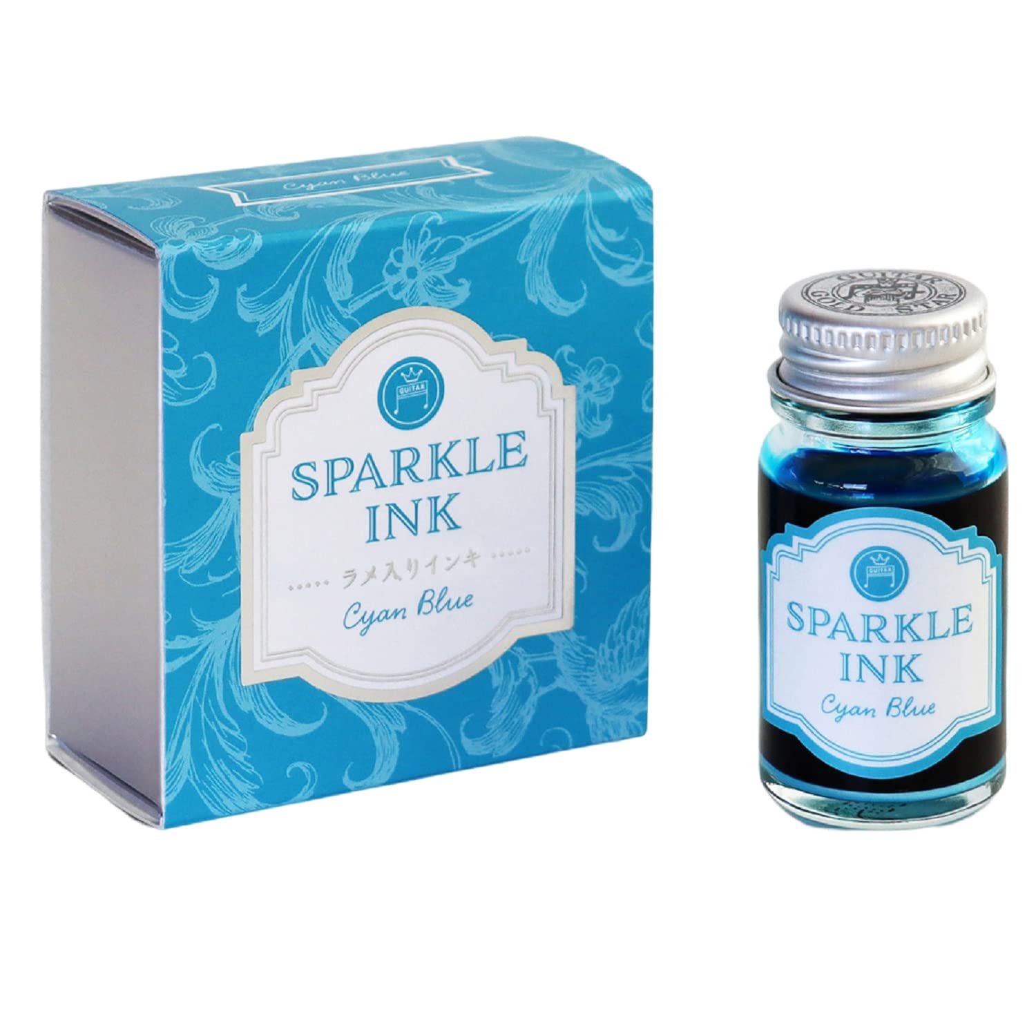 

Teranishi Chemical Guitar Sparkle Ink 12ml Cyan Blue SPA-12ML-T46
