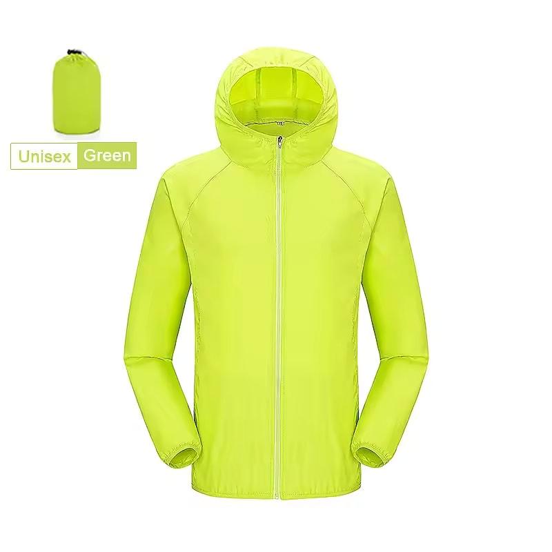 Unisex Hiking Jacket Men Women Waterproof Quick Dry Camping Windbreaker Trekking Fishing Rain Coat Outdoor Anti UV Clothes