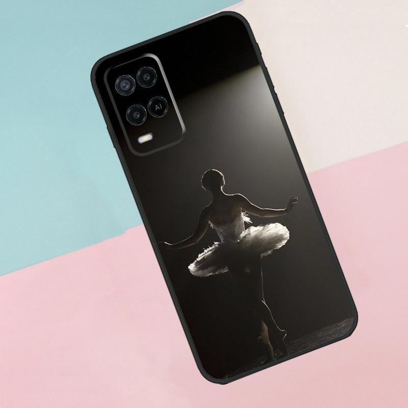 Ballett Ballerina Tänzerin Für Oppo A18 A38 A78 A98 A96 A58 A17 A77 A80 A40 A60 A16 A76 A74 A94 A54 A15 A57S Handyhülle