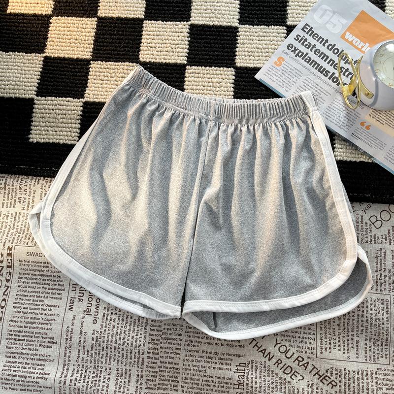Sport Shorts Frauen Sommer Damen Außerhalb Tragen Weiß Hause Casual Hohe Taille Lose