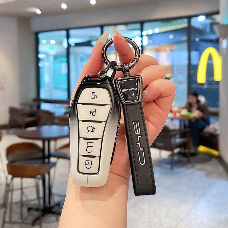 BYD Xia DMI 2025 Business Car Metal Protective Key Case
